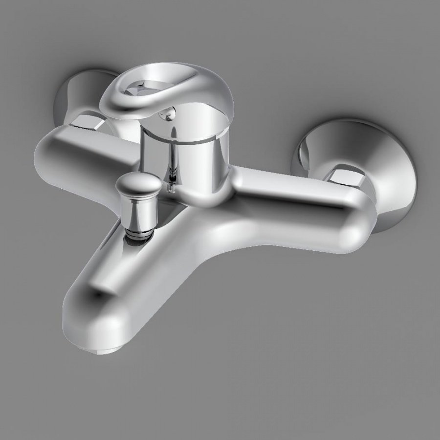 D8010000 Comfort Смеситель Для ванны, материал полимер, цвет Хром D8010000 Comfort Смеситель Для ванны, материал полимер, цвет Хром