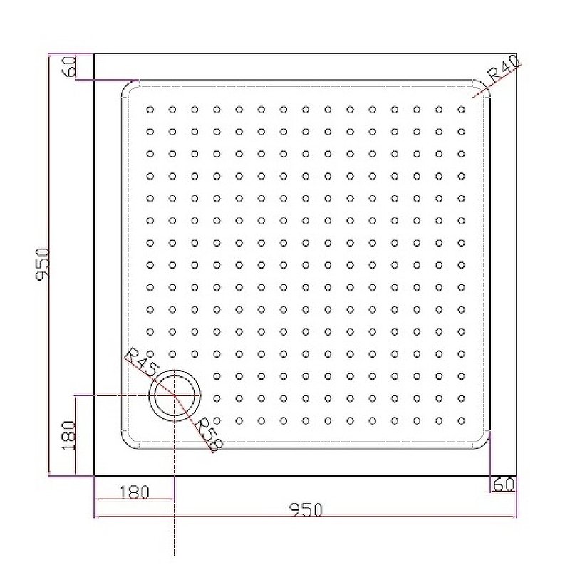 Акриловый поддон CEZARES TRAY-A-A-95-15-W Акриловый поддон CEZARES TRAY-A-A-95-15-W