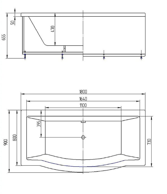 Ванна  Гелиос пустая без фр.экр. Ванна  Гелиос пустая без фр.экр.