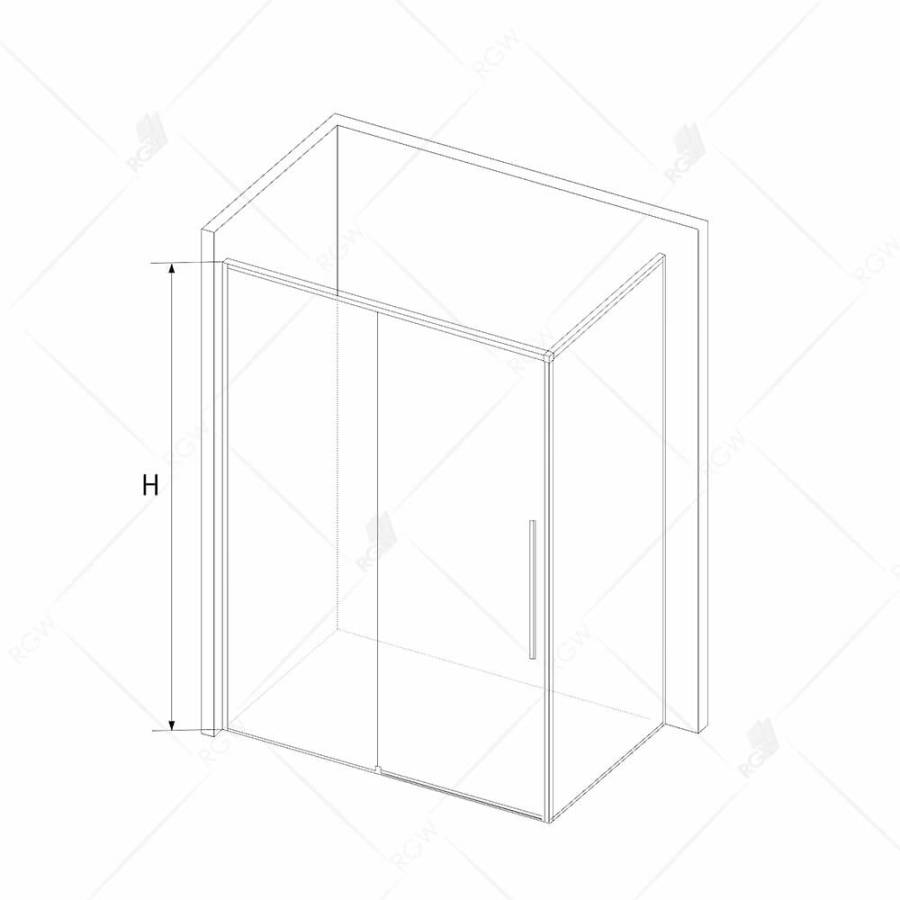 Душевой уголок RGW SV-42 32324271-11 110 х 70 см прямоугольный, хром Душевой уголок RGW SV-42 32324271-11 110 х 70 см прямоугольный, хром