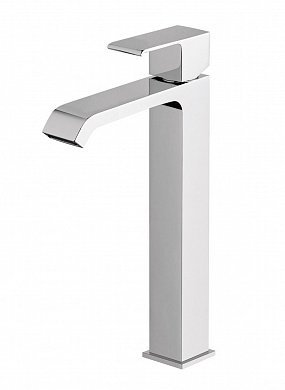 PORTA-LC-BIO Смеситель для накладных раковин, с донным клапаном, исполнение белый матовый