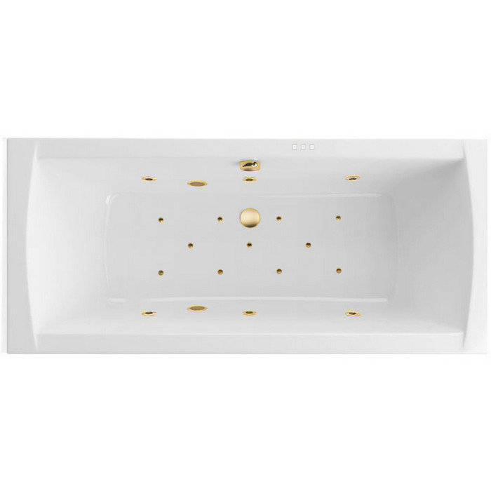 Ванна EXCELLENT Aquaria Lux 180x80 "RELAX" (золото) Ванна EXCELLENT Aquaria Lux 180x80 "RELAX" (золото)