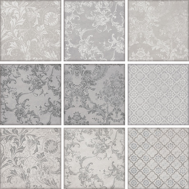 Плитка настенная 5266 Марчиана микс серый 20*20*6,9 (26шт/1,04м2), м2 Плитка настенная 5266 Марчиана микс серый 20*20*6,9 (26шт/1,04м2), м2