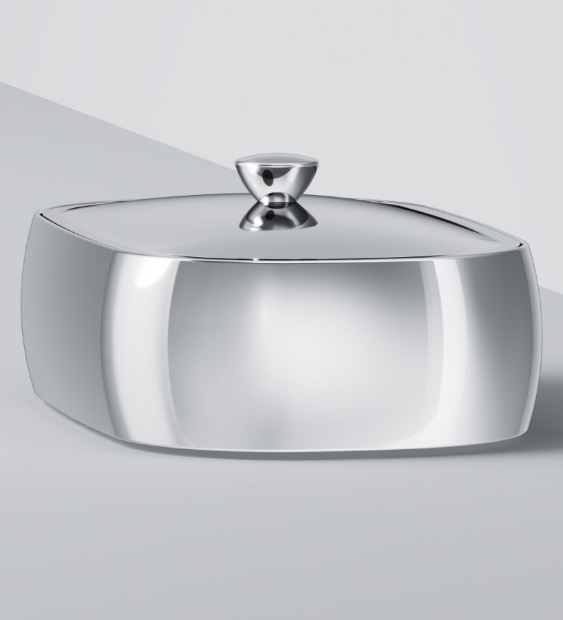 A3022000 Sensation, Шкатулка для украшений, большая, хром, шт A3022000 Sensation, Шкатулка для украшений, большая, хром, шт