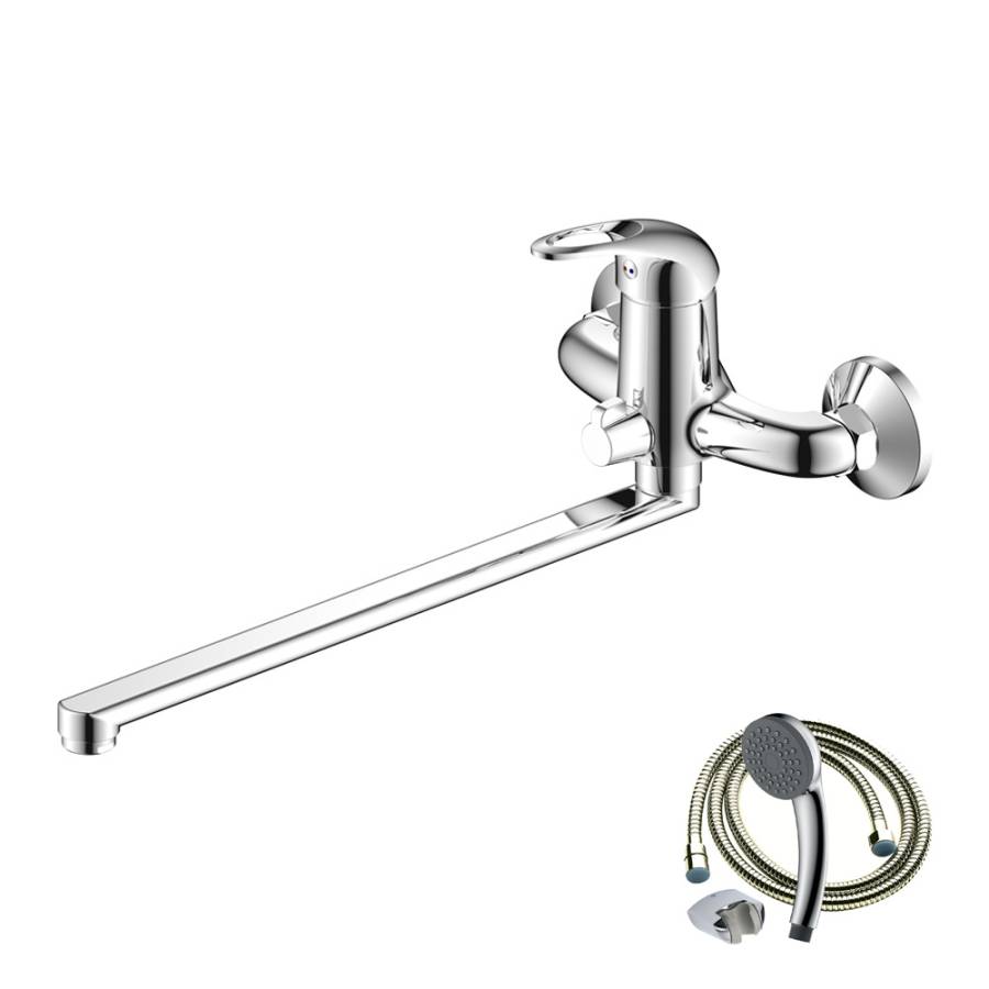 Смеситель д/ванны с длинным изливом VEGA, арт. 12221VE Смеситель д/ванны с длинным изливом VEGA, арт. 12221VE