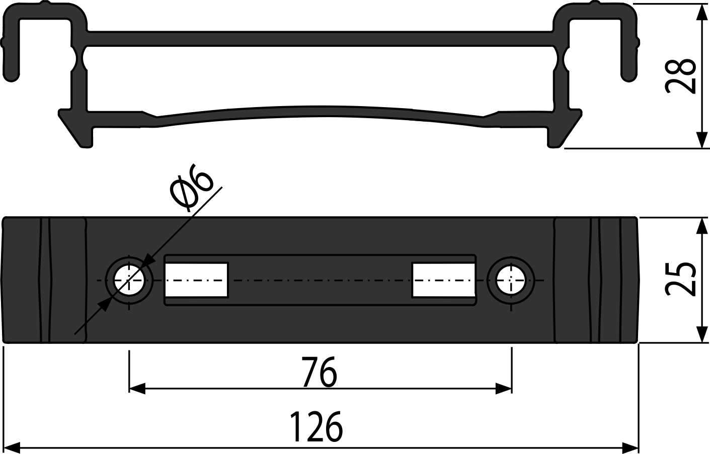Фиксирующие прищепки для решетки к дренажному каналу AVZ102-R102 Фиксирующие прищепки для решетки к дренажному каналу AVZ102-R102