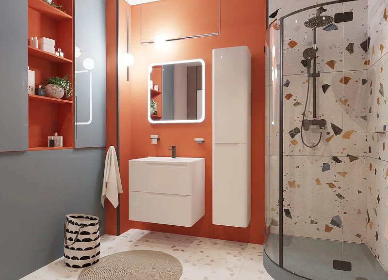 Комплект мебели Kare Luxe 700х450 подвесной 1 ящик (ШхГхВ) 698х446х477 Комплект мебели Kare Luxe 700х450 подвесной 1 ящик (ШхГхВ) 698х446х477