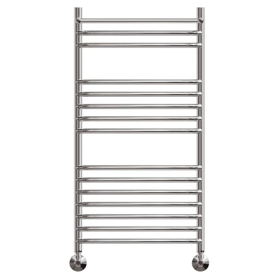 Полотенцесушитель водяной Point Альфа PN05150SP П14 500x1000 с полкой, хром Полотенцесушитель водяной Point Альфа PN05150SP П14 500x1000 с полкой, хром