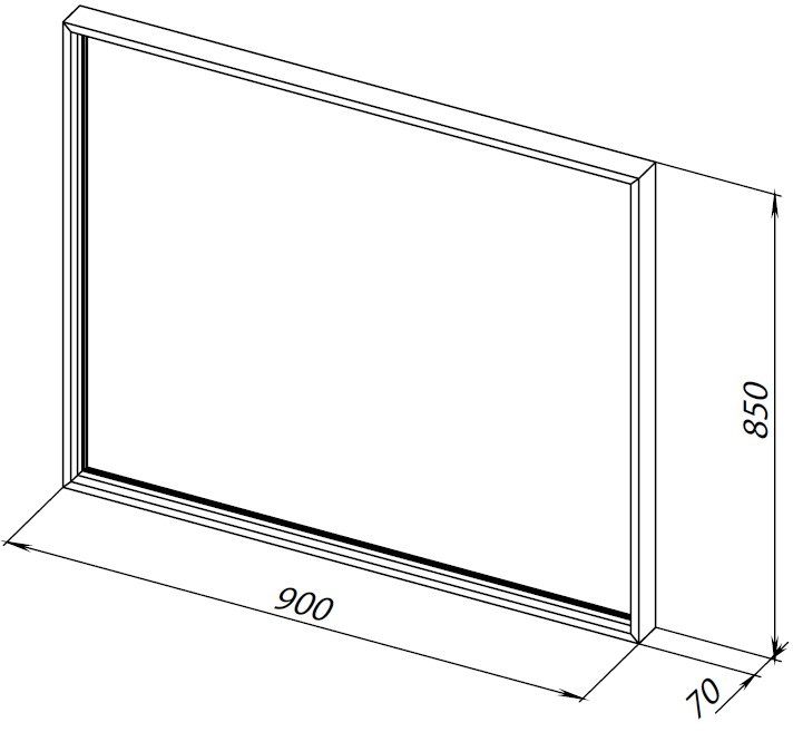 Зеркало Allen Brau Liberty 90 1.330015.60 медь браш Зеркало Allen Brau Liberty 90 1.330015.60 медь браш