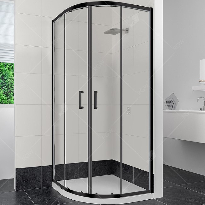 Душевой уголок RGW Classic CL-53-B 90х90 06095399-14 профиль Черный стекло прозрачное Душевой уголок RGW Classic CL-53-B 90х90 06095399-14 профиль Черный стекло прозрачное
