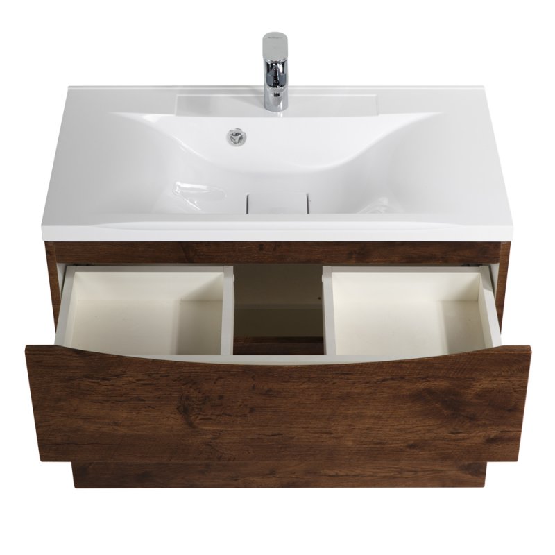 Тумба с раковиной подвесная BelBagno MARINO-H60 80 Rovere Nature, раковина белая Тумба с раковиной подвесная BelBagno MARINO-H60 80 Rovere Nature, раковина белая