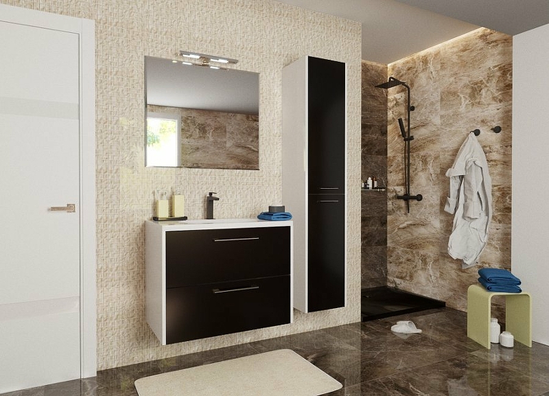 Комплект мебели Vegas 800х450 подвесной 2 ящика (ШхГхВ) 798х446х607 Комплект мебели Vegas 800х450 подвесной 2 ящика (ШхГхВ) 798х446х607