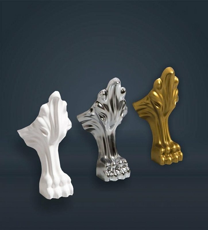 Ножки для ванны Скарлетт каменные.золото ФР-00001315, шт Ножки для ванны Скарлетт каменные.золото ФР-00001315, шт