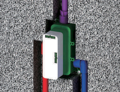 Душевая система Timo Petruma SX-5029/17SM скрытого монтажа с термостатом, золото матовое