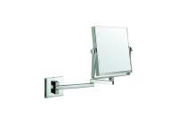 Зеркало с 3-кратным увеличением для ванной комнаты настенное в комплекте с креплением 3056-0002, шт