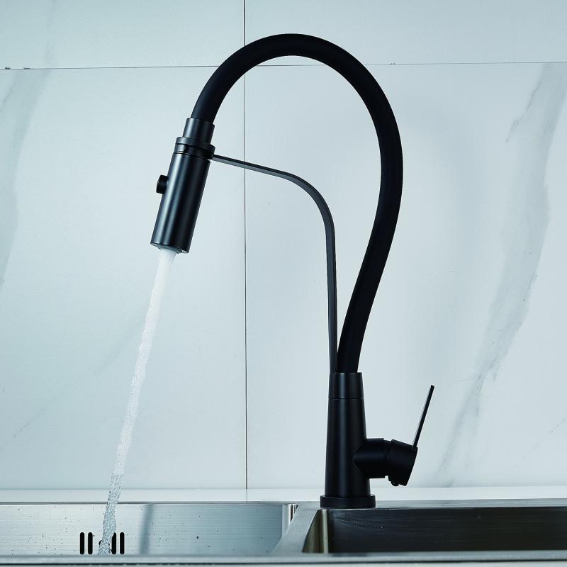 Смеситель для кухни с гибким изливом Shevanik S943 S943H-3 Смеситель для кухни с гибким изливом Shevanik S943 S943H-3