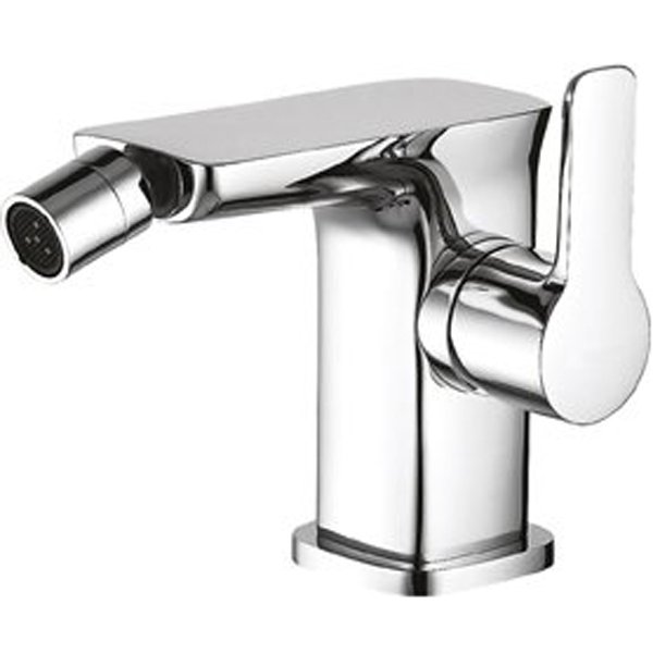 TESORO-F-BS-01-W0 Смеситель на биде без донного клапана TESORO-F-BS-01-W0 Смеситель на биде без донного клапана