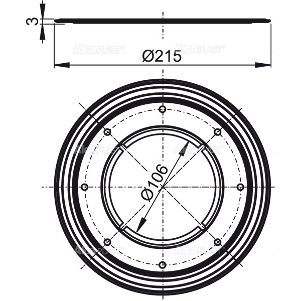Прокладка фланца из нержавеющей стали Прокладка фланца из нержавеющей стали