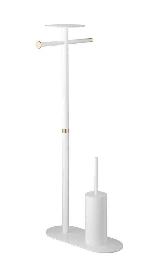 Стойка напольная Venturo белый-золото 10953-W-G Boheme Стойка напольная Venturo белый-золото 10953-W-G Boheme