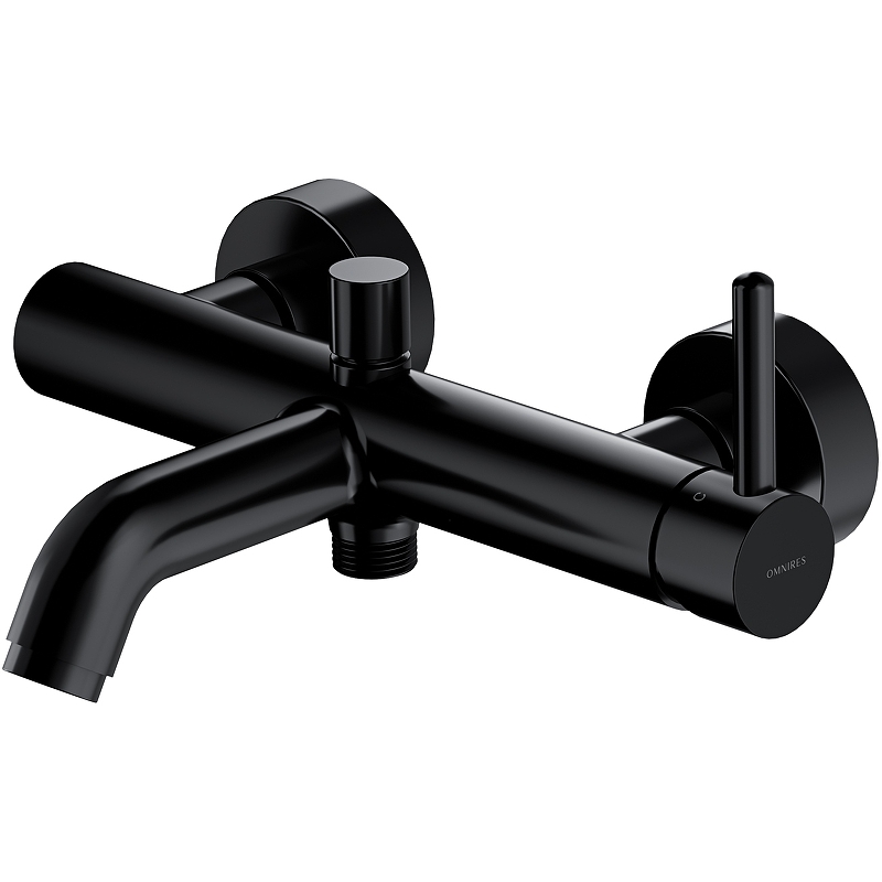 Смеситель для ванны OMNIRES Y Y1230BL (черный) Смеситель для ванны OMNIRES Y Y1230BL (черный)