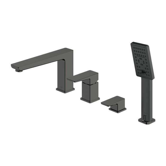 Смеситель на борт ванны OMNIRES PARMA PM7432GR (графит) Смеситель на борт ванны OMNIRES PARMA PM7432GR (графит)