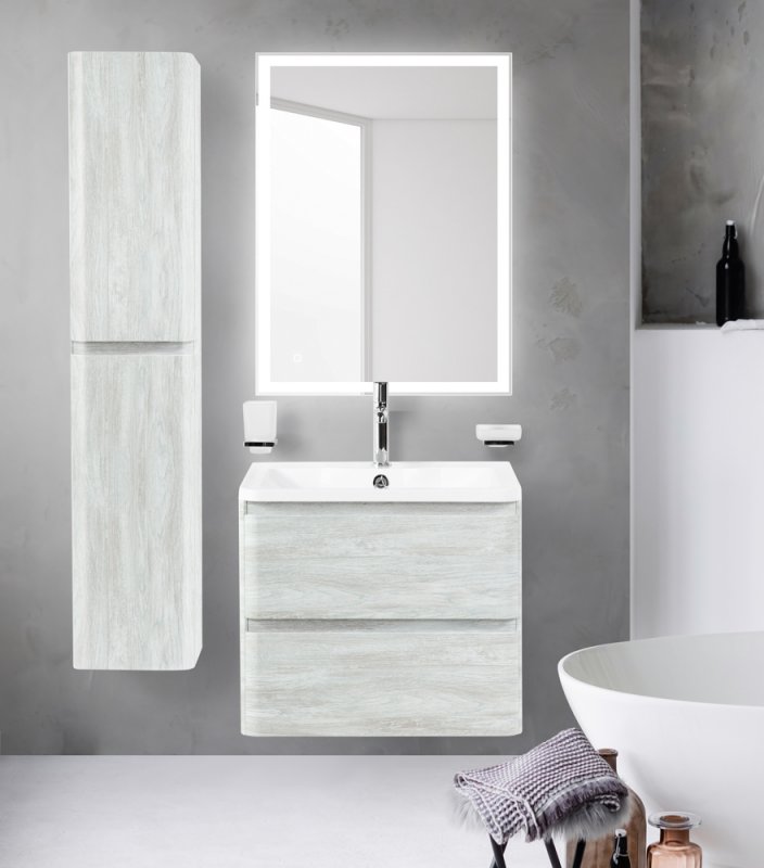 Тумба с раковиной подвесная BelBagno ALBANO 70 Pino Scania, раковина белая Тумба с раковиной подвесная BelBagno ALBANO 70 Pino Scania, раковина белая