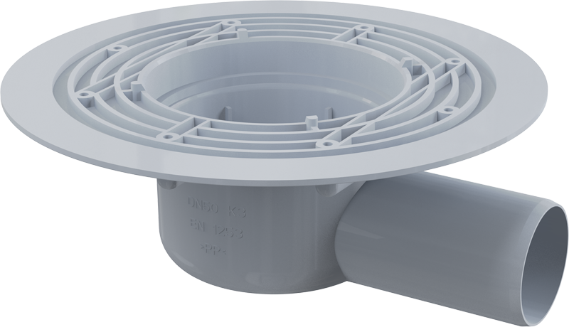 Корпус сливного трапа DN50 мм боковой Корпус сливного трапа DN50 мм боковой