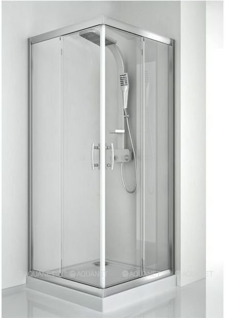 Душевой уголок Aquanet Alfa Cube NAA1142 90x90, прозрачное стекло Душевой уголок Aquanet Alfa Cube NAA1142 90x90, прозрачное стекло