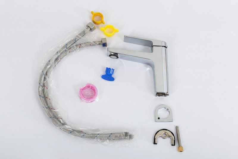 ARDENTE Смеситель для раковины без донного клапана, хром ARDENTE-LVM-CRM-W0 ARDENTE Смеситель для раковины без донного клапана, хром ARDENTE-LVM-CRM-W0