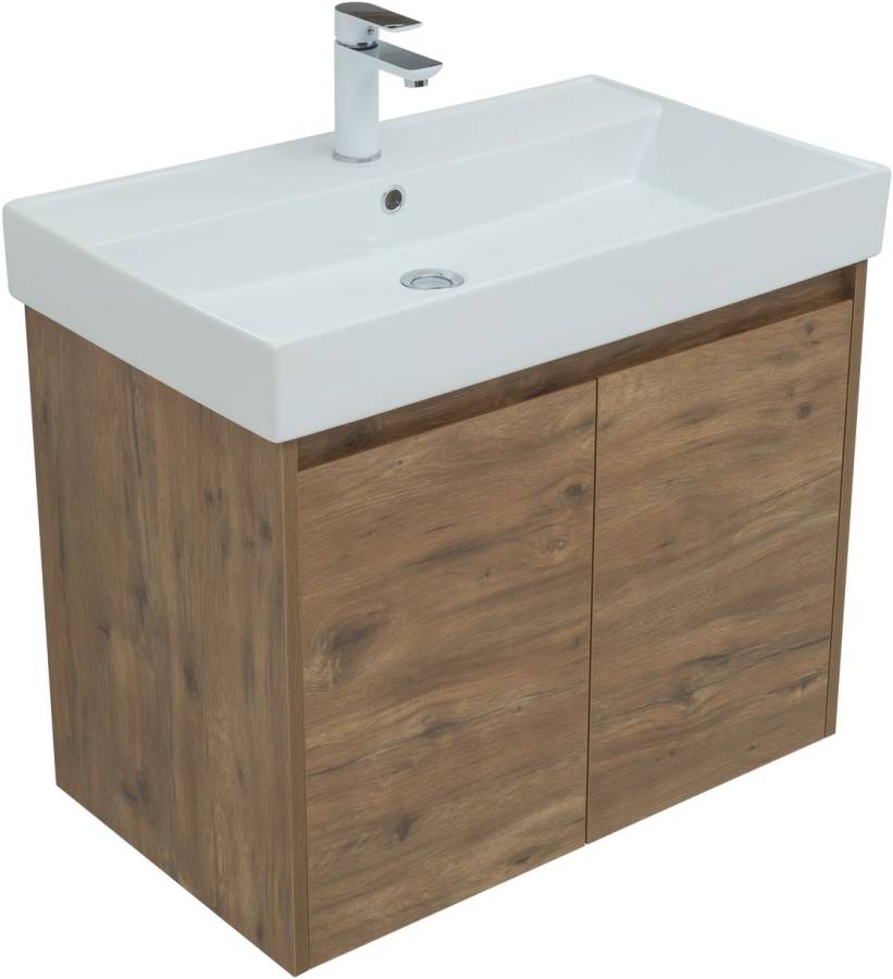 Мебель для ванной Aquanet Nova Lite 75 дуб рустикальный (2 дверцы) Мебель для ванной Aquanet Nova Lite 75 дуб рустикальный (2 дверцы)