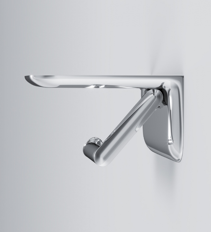 A30341500 Sensation, Держатель для туалетной бумаги с полкой, хром, шт A30341500 Sensation, Держатель для туалетной бумаги с полкой, хром, шт