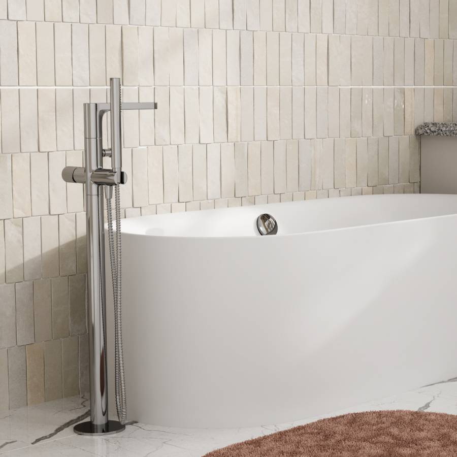 Mosel 4621 Смеситель напольный для ванны Mosel 4621 Смеситель напольный для ванны