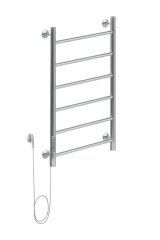 Полотенцесушитель электрический Aquanet Mauro 80х50 Тэн слева