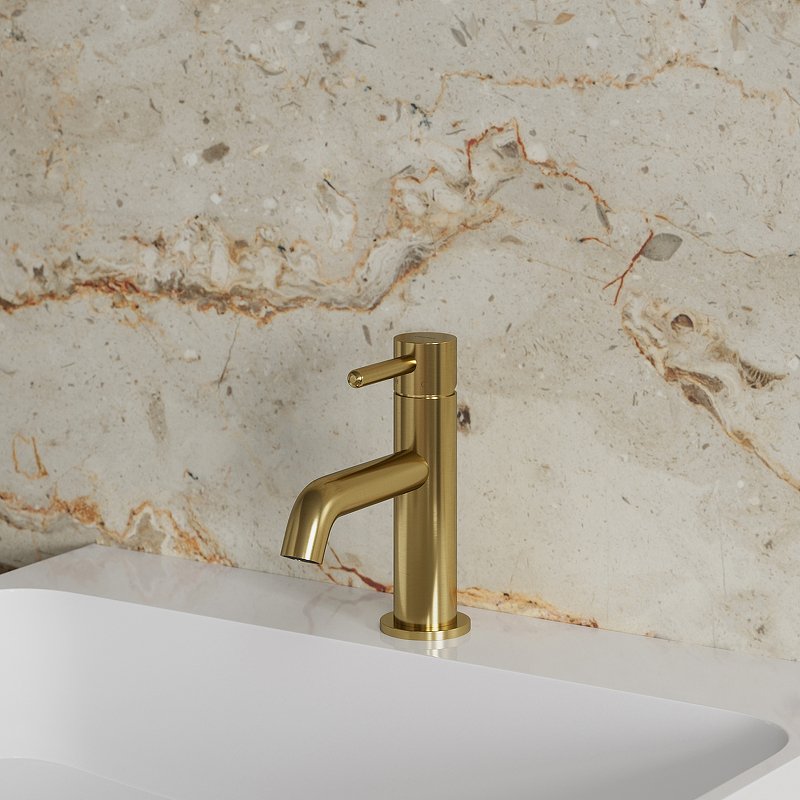 Смеситель для умывальника OMNIRES Y Y1210NGLB (брашированное золото) Смеситель для умывальника OMNIRES Y Y1210NGLB (брашированное золото)