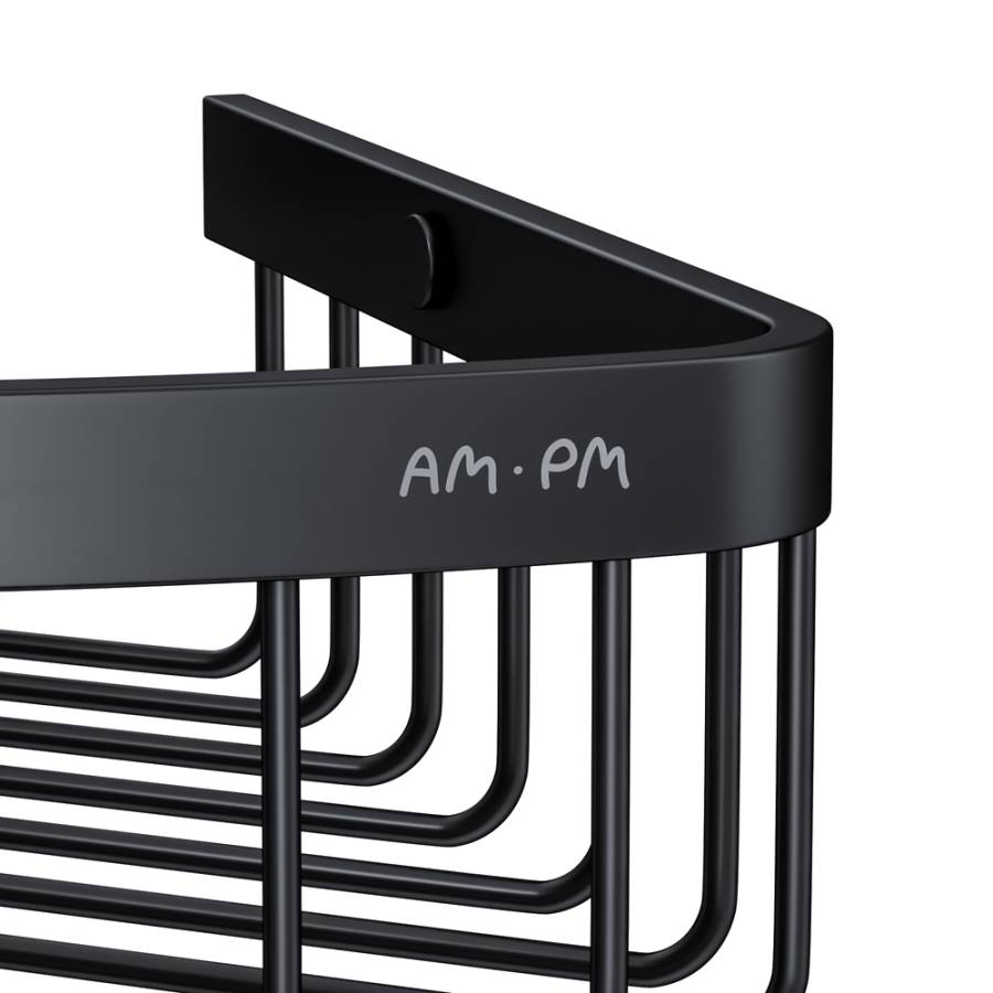 A7452122 Sense L Корзина для душа угловая, черный A7452122 Sense L Корзина для душа угловая, черный