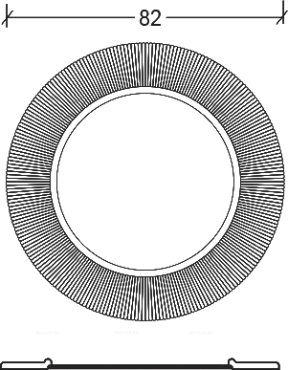 Зеркало SHINE золото d82 528-G Boheme Зеркало SHINE золото d82 528-G Boheme