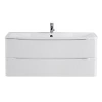 Тумба с раковиной подвесная BelBagno ACQUA 120 Bianco Lucido, раковина белая Тумба с раковиной подвесная BelBagno ACQUA 120 Bianco Lucido, раковина белая