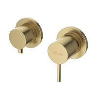 LEAF-VDIM3-L-SR Встраиваемый однорычажный смеситель на 3 выхода, исполнение Sunrise