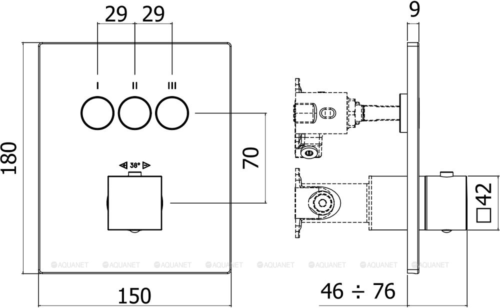Смеситель для душа Paffoni Compact Box CPT519ST Смеситель для душа Paffoni Compact Box CPT519ST