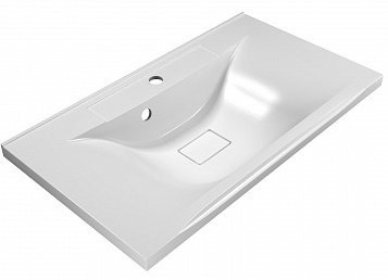 Тумба с раковиной подвесная BelBagno MARINO-H60 80 Rovere Nature, раковина белая Тумба с раковиной подвесная BelBagno MARINO-H60 80 Rovere Nature, раковина белая