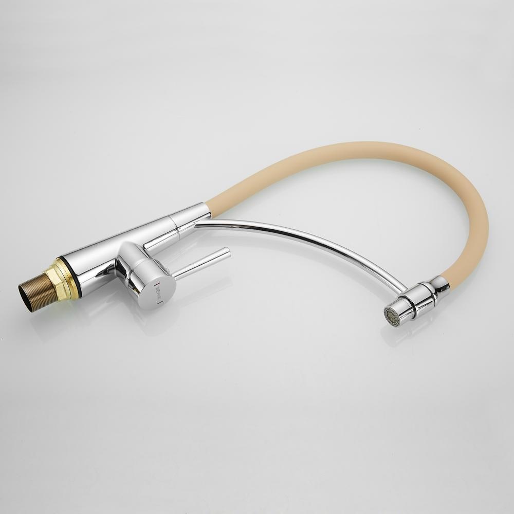 Смеситель для кухни латунь, хром S743-2 Смеситель для кухни латунь, хром S743-2