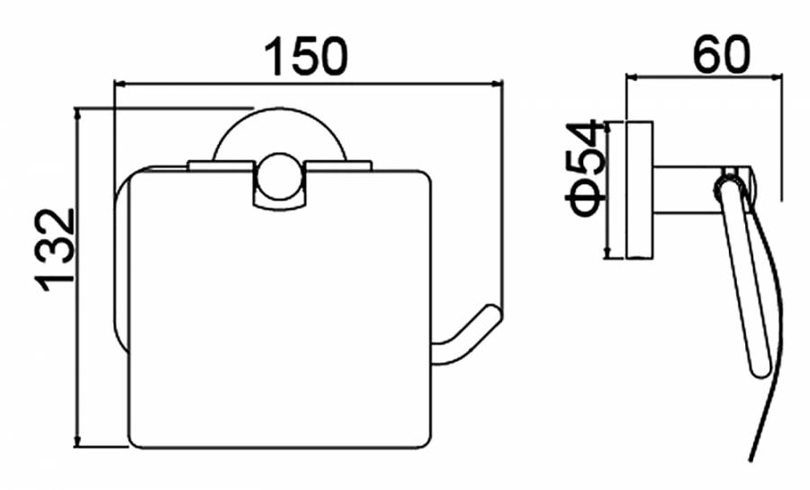 Бумагодержатель Timo Saona 13042/16 белый матовый Бумагодержатель Timo Saona 13042/16 белый матовый