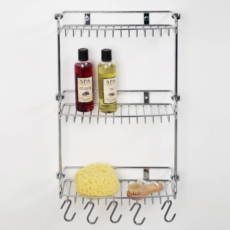 K-1433 Полка металлическая тройная K-1433 Полка металлическая тройная