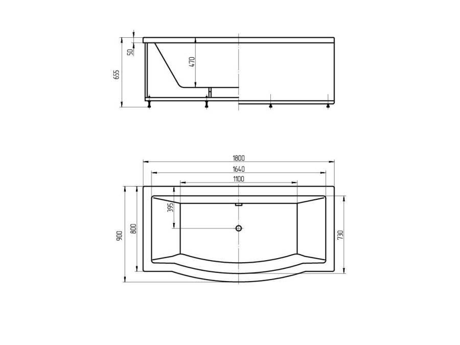 Ванна  Гелиос пустая без фр.экр. Ванна  Гелиос пустая без фр.экр.