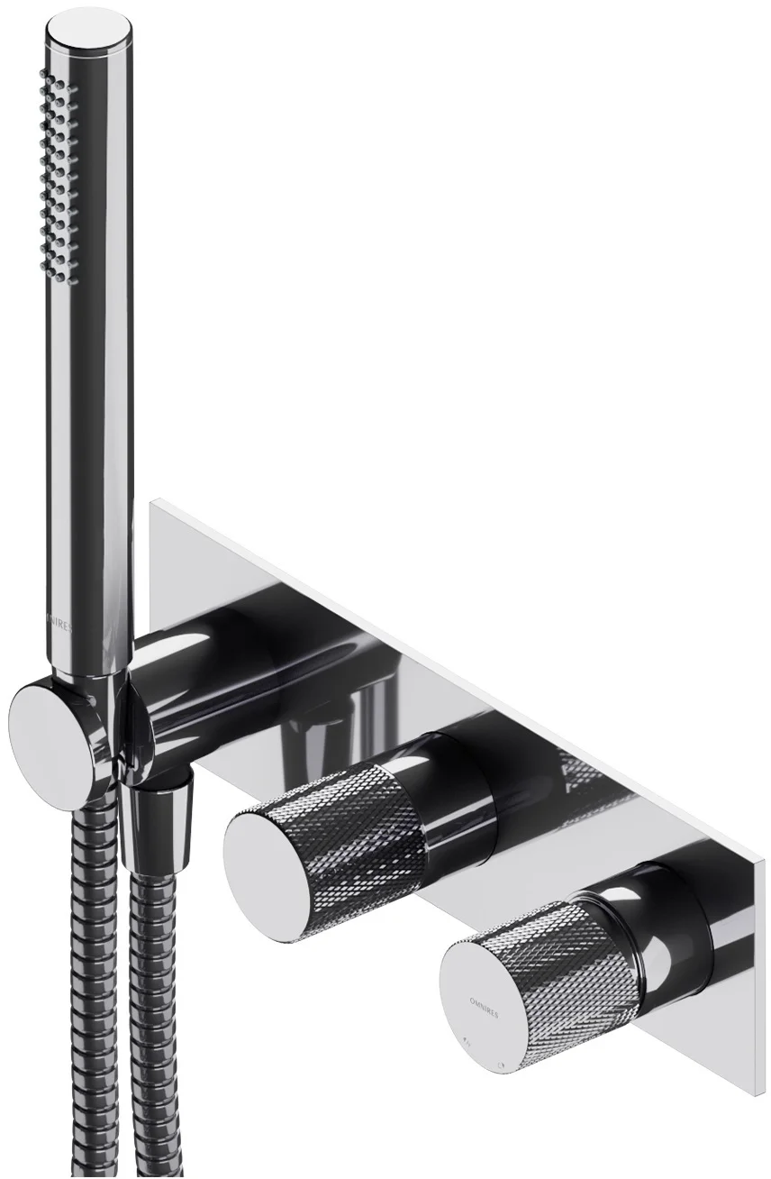 Смеситель для душа скрытого монтажа OMNIRES CONTOUR CT8035_1CR (хром) Смеситель для душа скрытого монтажа OMNIRES CONTOUR CT8035_1CR (хром)