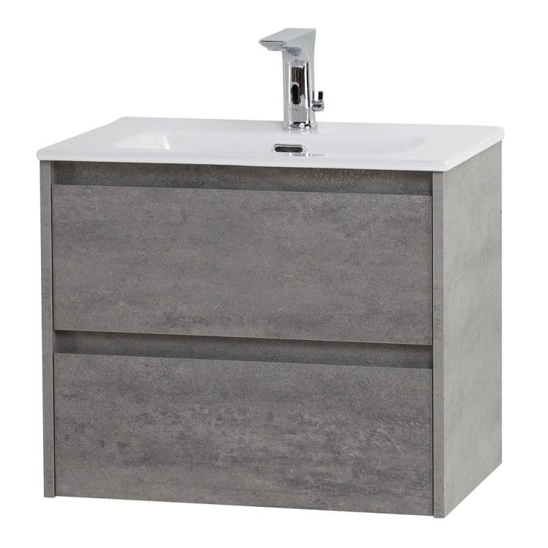 Тумба с раковиной подвесная BelBagno KRAFT 39-60 Bianco Opaco, раковина белая Тумба с раковиной подвесная BelBagno KRAFT 39-60 Bianco Opaco, раковина белая