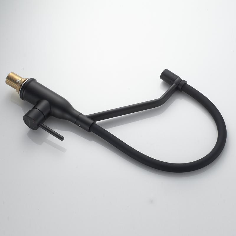 Смеситель для кухни с гибким изливом Shevanik S343H-3 Смеситель для кухни с гибким изливом Shevanik S343H-3