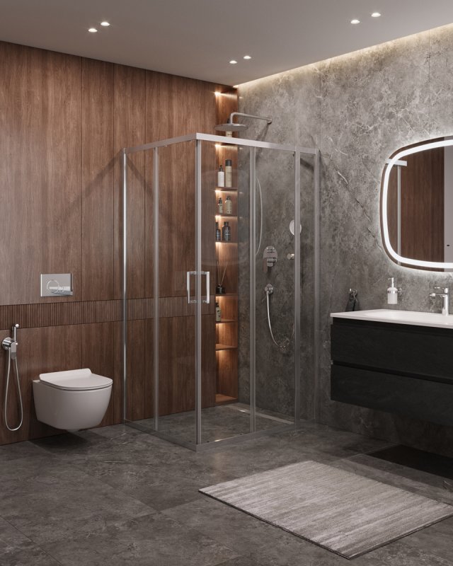 Душевой уголок CEZARES MOLVENO-AH-21 Душевой уголок CEZARES MOLVENO-AH-21