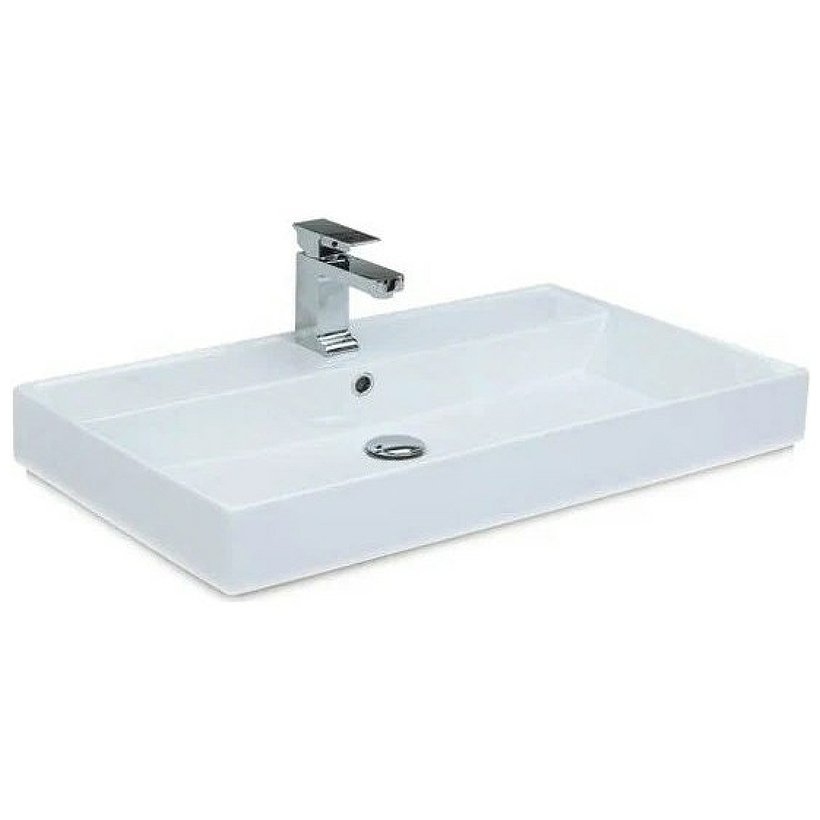 Мебель для ванной Aquanet Nova Lite 75 белый глянец (2 дверцы) Мебель для ванной Aquanet Nova Lite 75 белый глянец (2 дверцы)