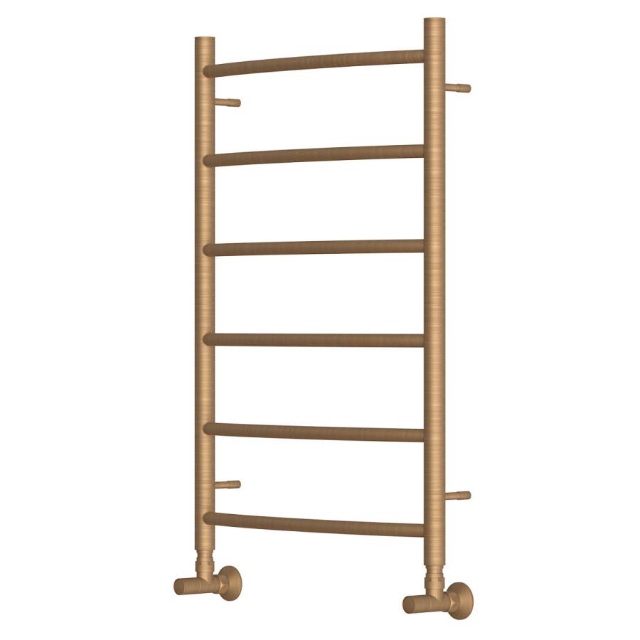 Полотенцесушитель водяной Point Афина PN04158BR П6 500x800, бронза Полотенцесушитель водяной Point Афина PN04158BR П6 500x800, бронза